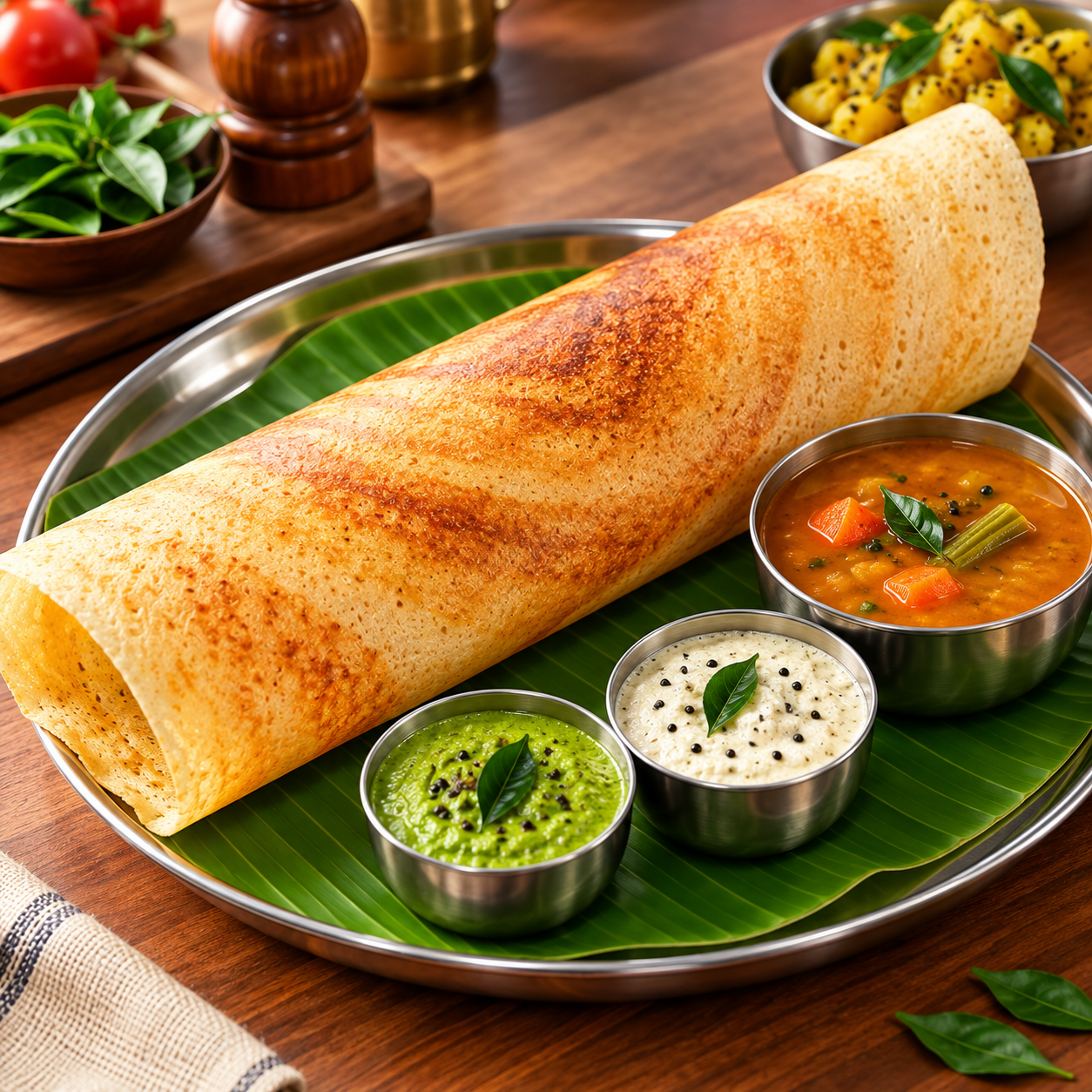 Masala Dosa - Rasraj Family Restaurant